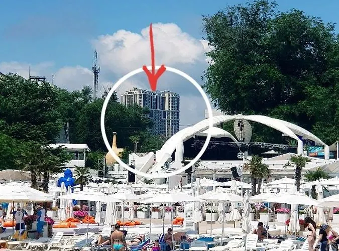 видовая в аркадии с балконом شقة أوديسا